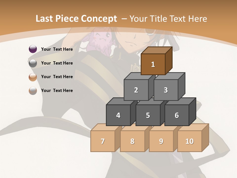 A Woman In A Black Dress Is Holding A Sword PowerPoint Template