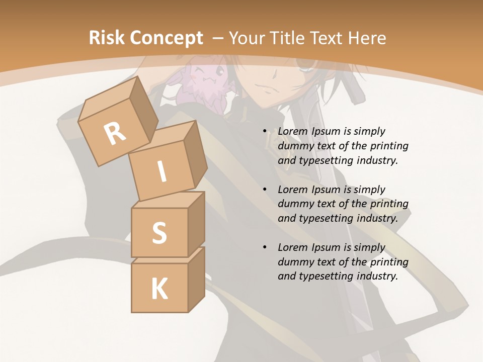 A Woman In A Black Dress Is Holding A Sword PowerPoint Template