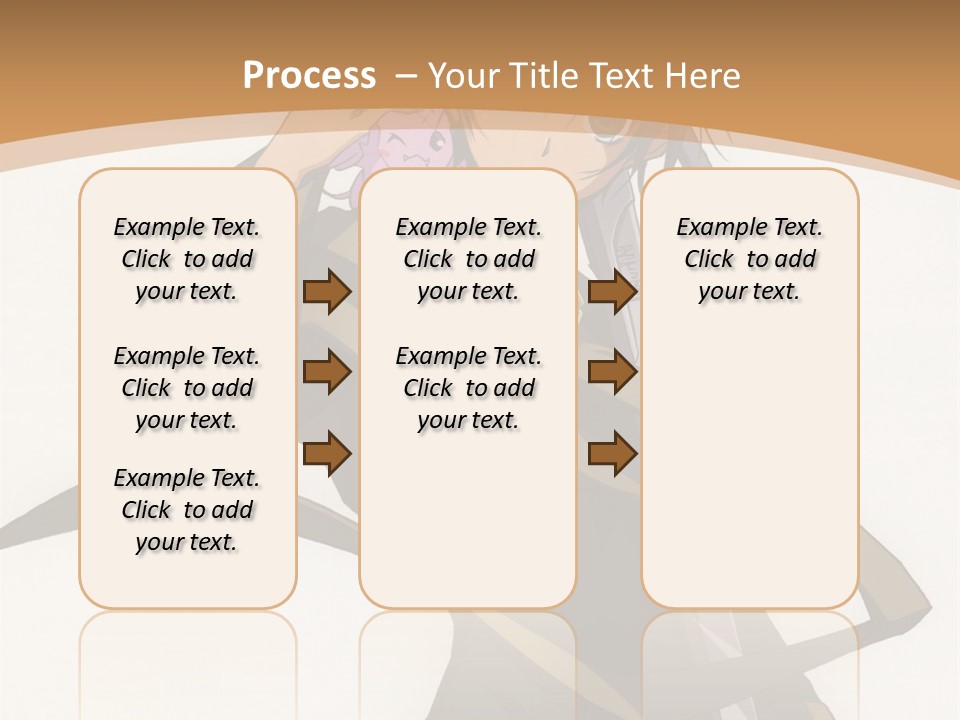 A Woman In A Black Dress Is Holding A Sword PowerPoint Template