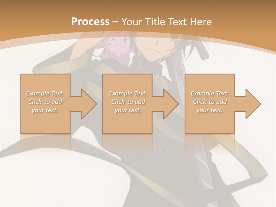 A Woman In A Black Dress Is Holding A Sword PowerPoint Template