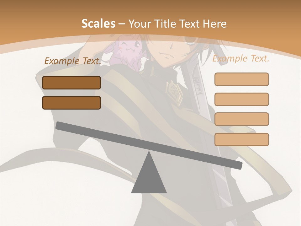 A Woman In A Black Dress Is Holding A Sword PowerPoint Template