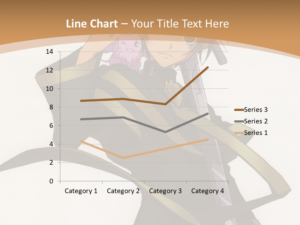 A Woman In A Black Dress Is Holding A Sword PowerPoint Template