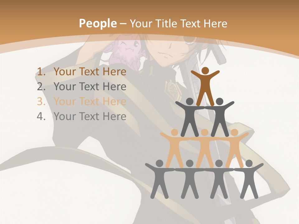 A Woman In A Black Dress Is Holding A Sword PowerPoint Template