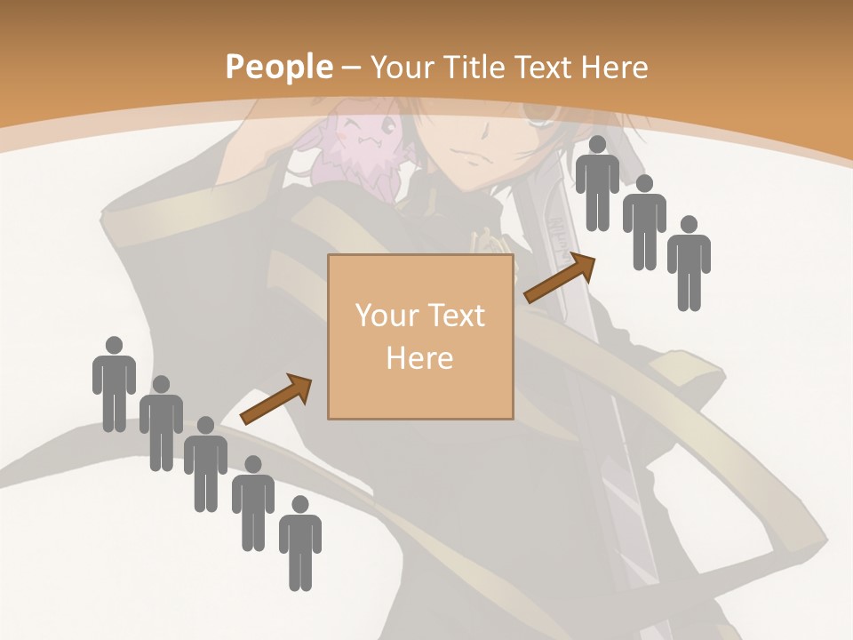 A Woman In A Black Dress Is Holding A Sword PowerPoint Template