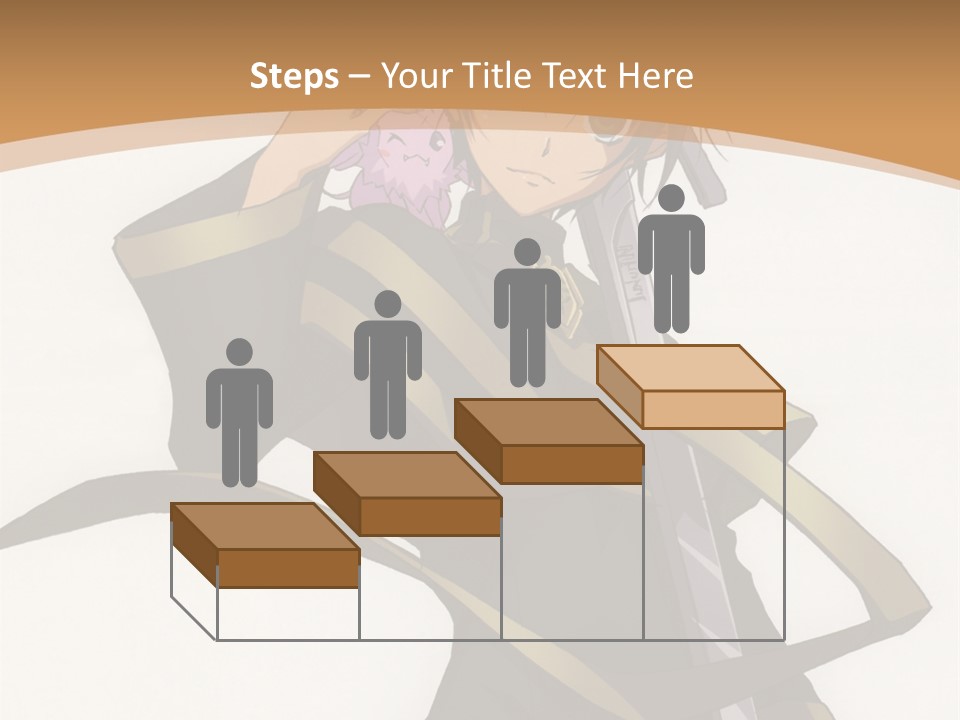 A Woman In A Black Dress Is Holding A Sword PowerPoint Template