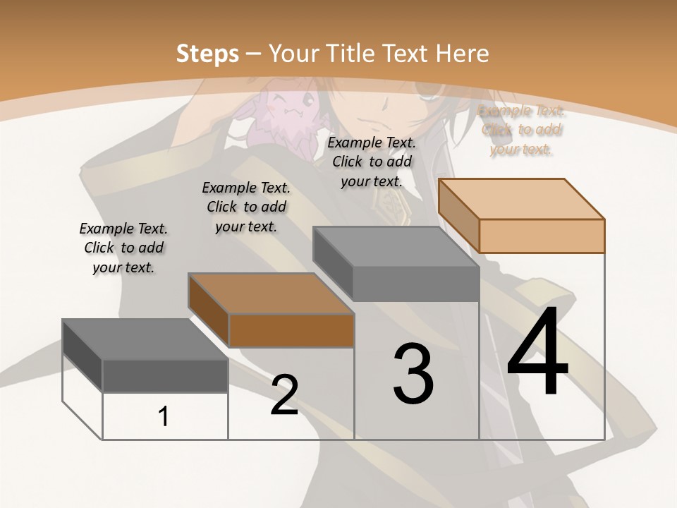 A Woman In A Black Dress Is Holding A Sword PowerPoint Template