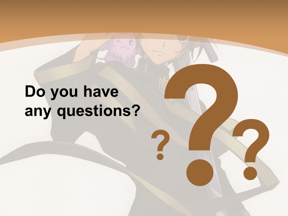 A Woman In A Black Dress Is Holding A Sword PowerPoint Template