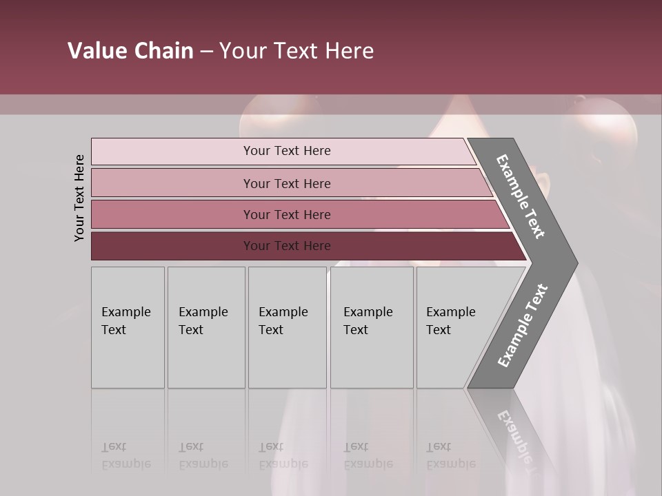 A Woman With Long Black Hair And Long Black Hair PowerPoint Template