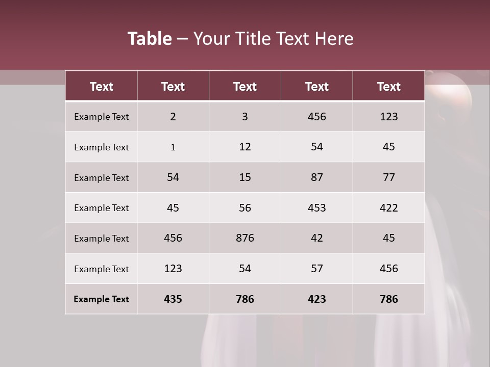 A Woman With Long Black Hair And Long Black Hair PowerPoint Template