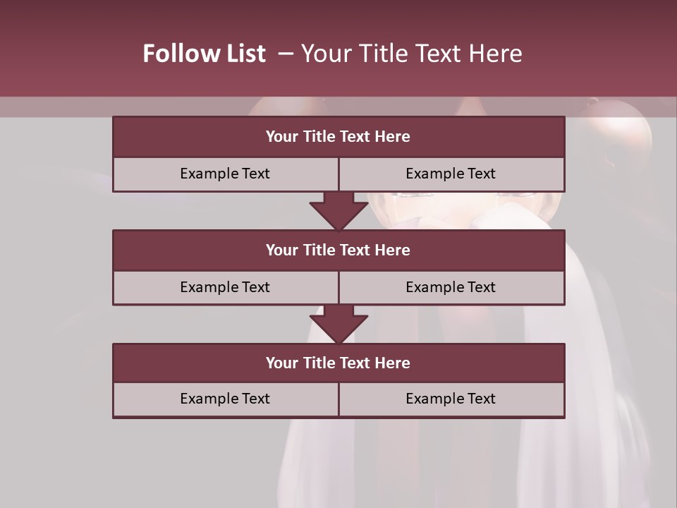 A Woman With Long Black Hair And Long Black Hair PowerPoint Template