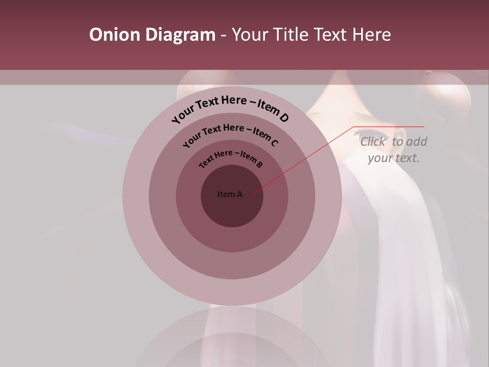 A Woman With Long Black Hair And Long Black Hair PowerPoint Template