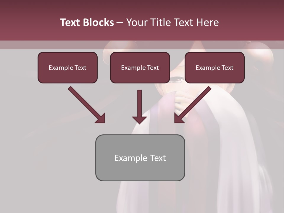 A Woman With Long Black Hair And Long Black Hair PowerPoint Template