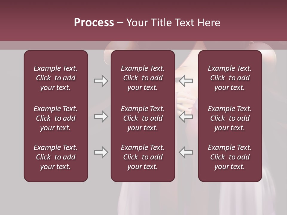 A Woman With Long Black Hair And Long Black Hair PowerPoint Template