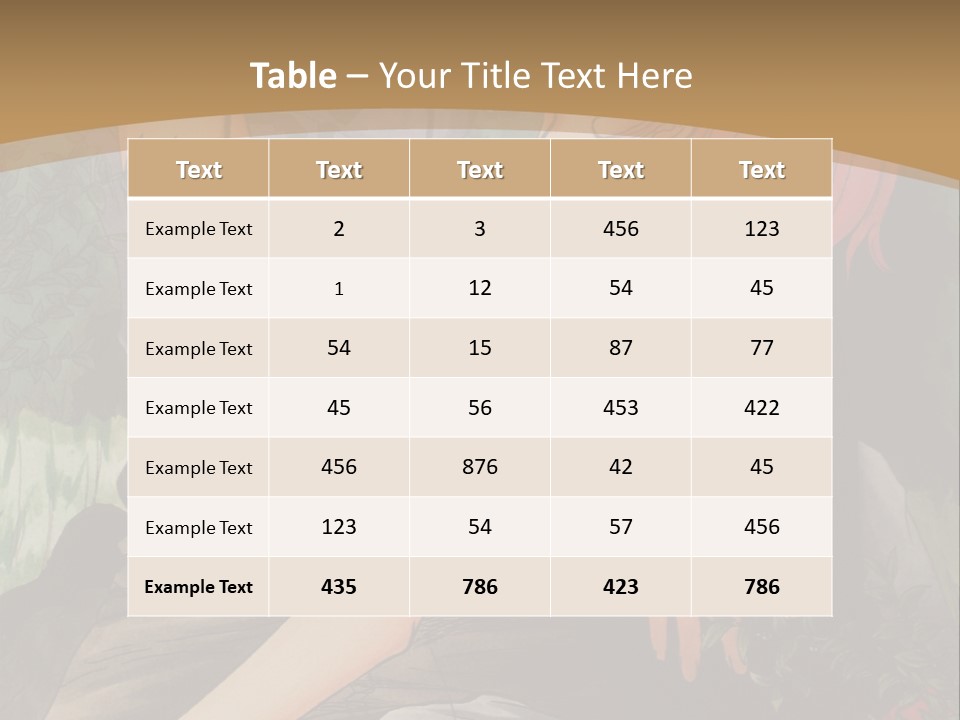 A Man And A Woman Kissing In Front Of A Brown Background PowerPoint Template