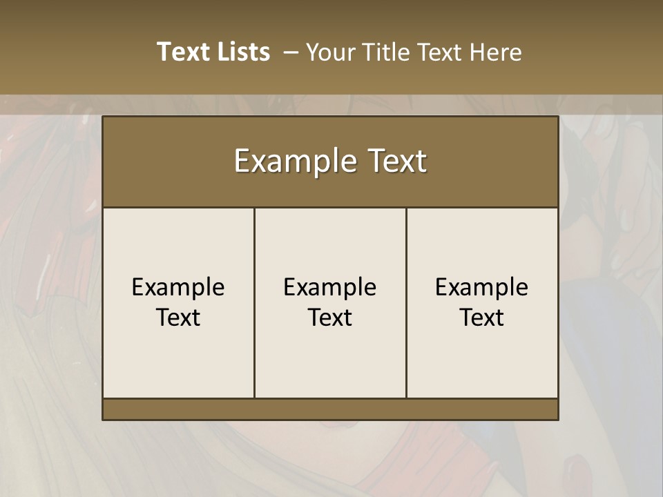 A Couple Kissing In Front Of A Painting PowerPoint Template