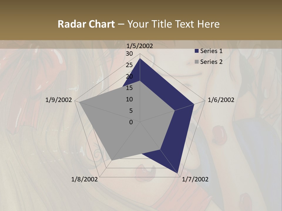 A Couple Kissing In Front Of A Painting PowerPoint Template