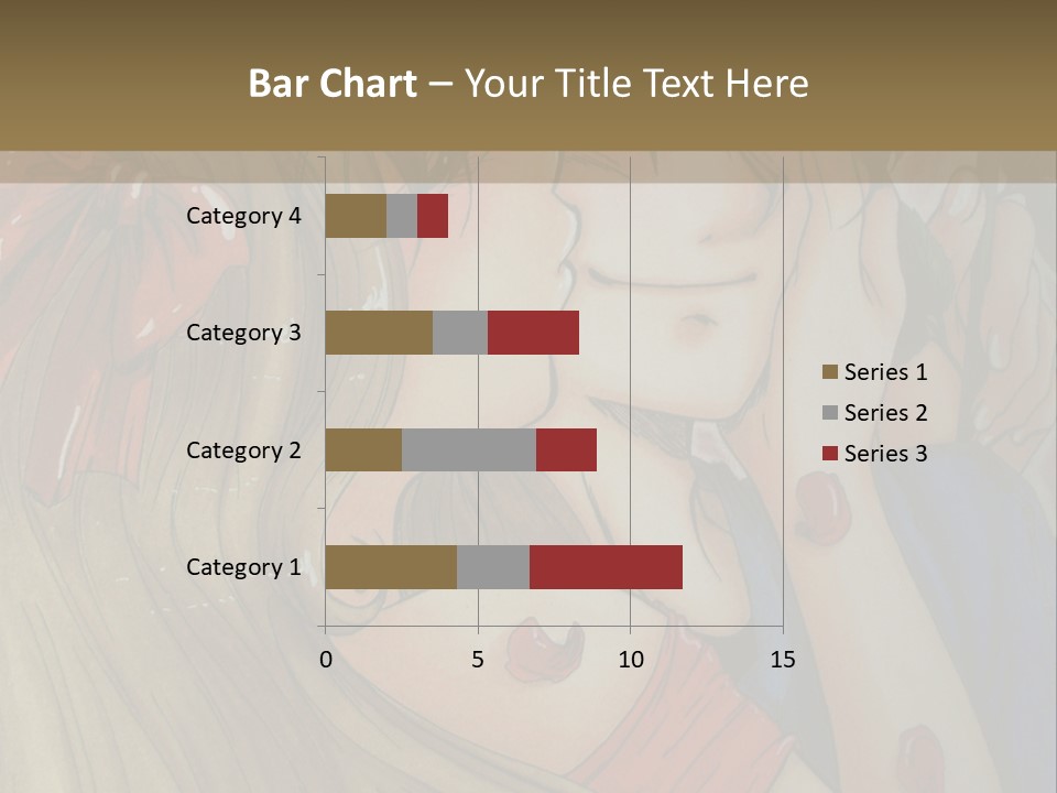 A Couple Kissing In Front Of A Painting PowerPoint Template