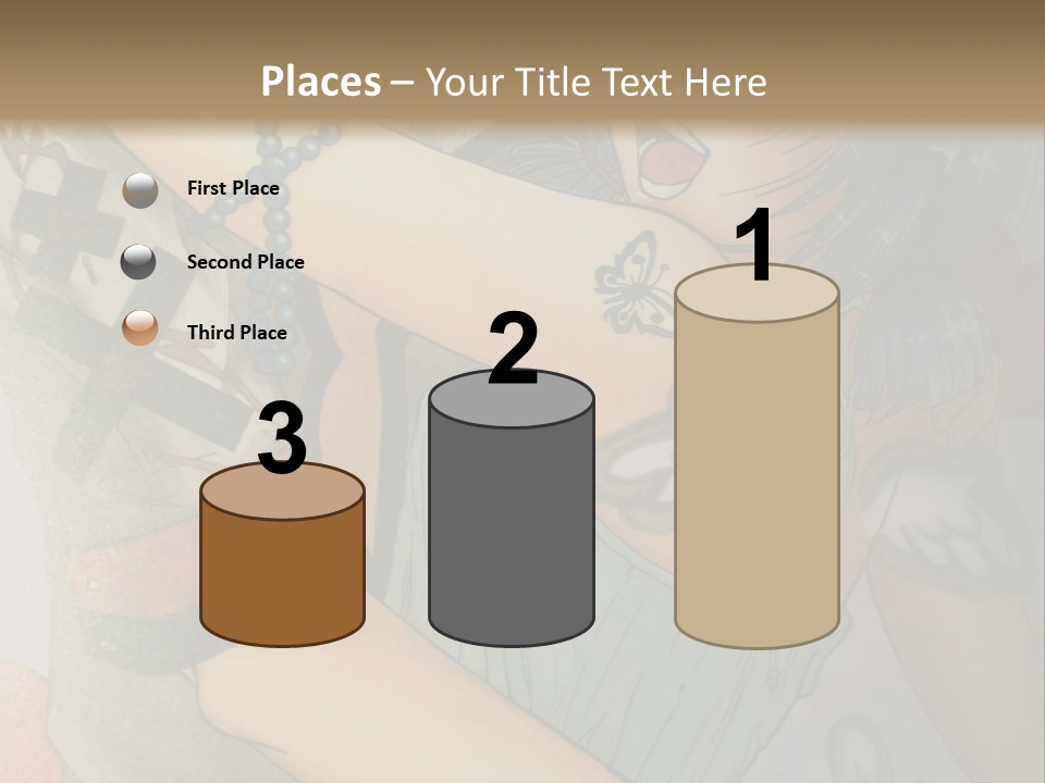 A Couple Of Anime Characters Hugging Each Other PowerPoint Template