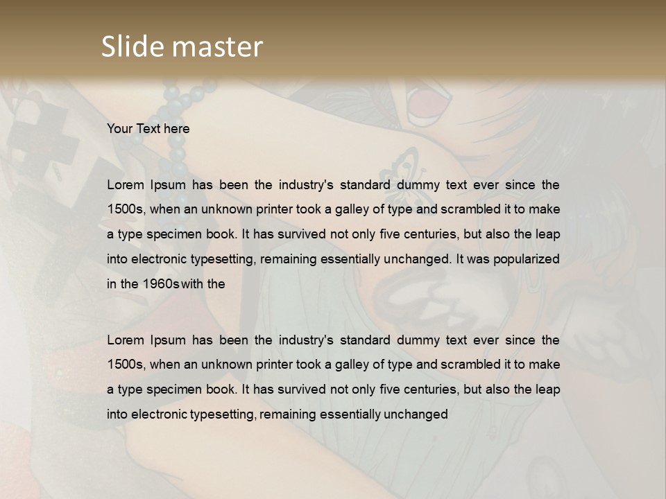 A Couple Of Anime Characters Hugging Each Other PowerPoint Template