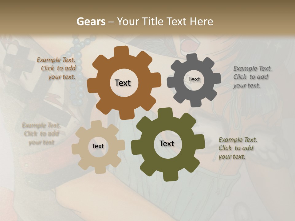 A Couple Of Anime Characters Hugging Each Other PowerPoint Template