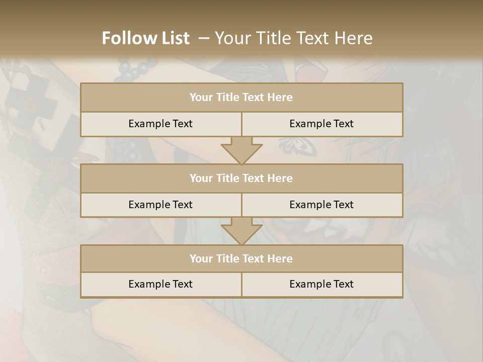 A Couple Of Anime Characters Hugging Each Other PowerPoint Template