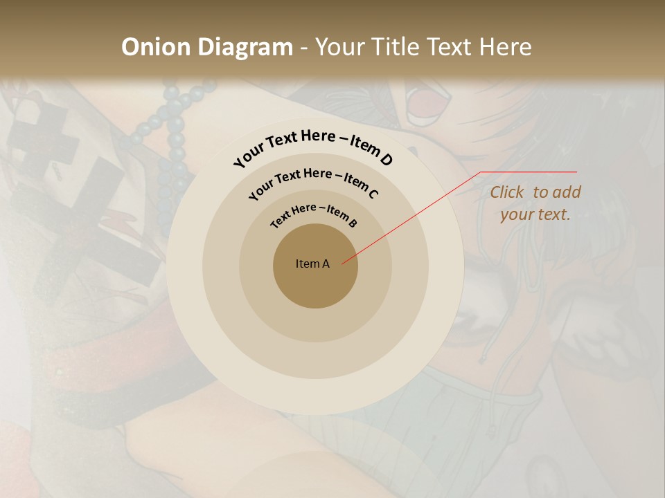 A Couple Of Anime Characters Hugging Each Other PowerPoint Template
