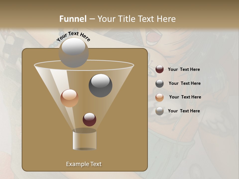 A Couple Of Anime Characters Hugging Each Other PowerPoint Template