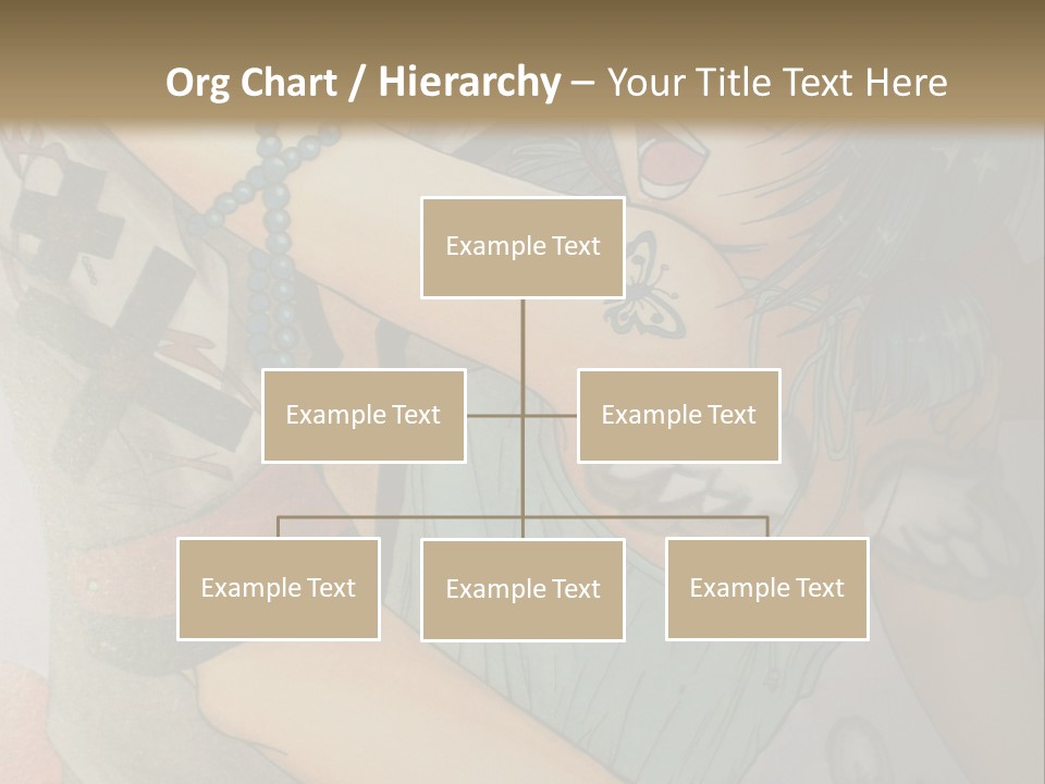 A Couple Of Anime Characters Hugging Each Other PowerPoint Template