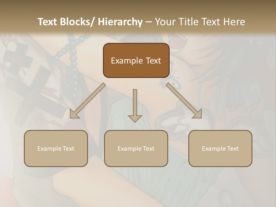 A Couple Of Anime Characters Hugging Each Other PowerPoint Template