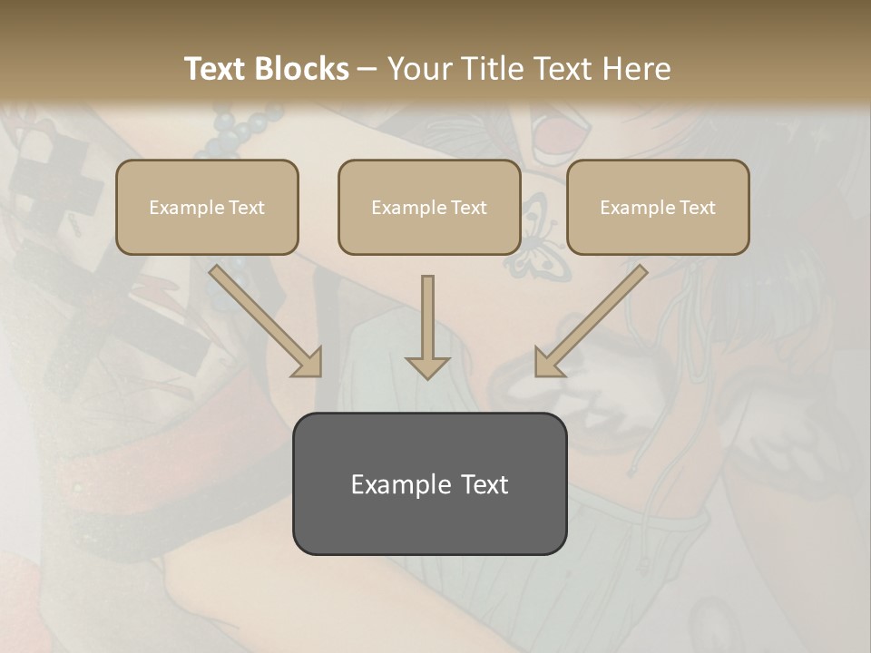 A Couple Of Anime Characters Hugging Each Other PowerPoint Template