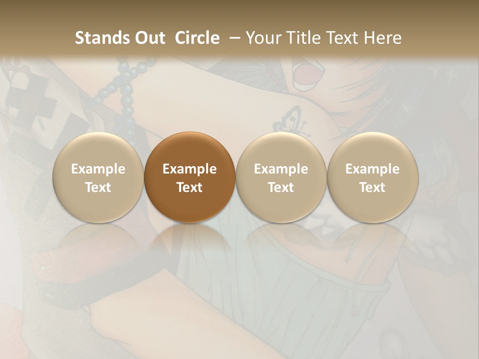 A Couple Of Anime Characters Hugging Each Other PowerPoint Template