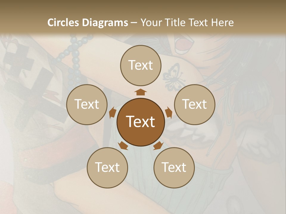 A Couple Of Anime Characters Hugging Each Other PowerPoint Template