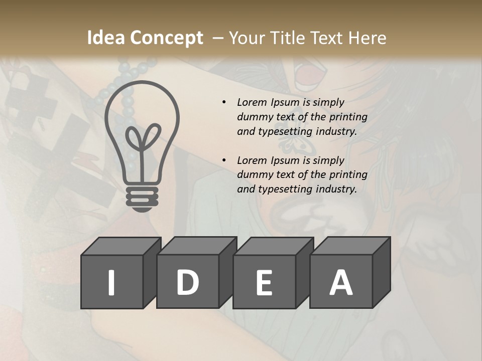 A Couple Of Anime Characters Hugging Each Other PowerPoint Template