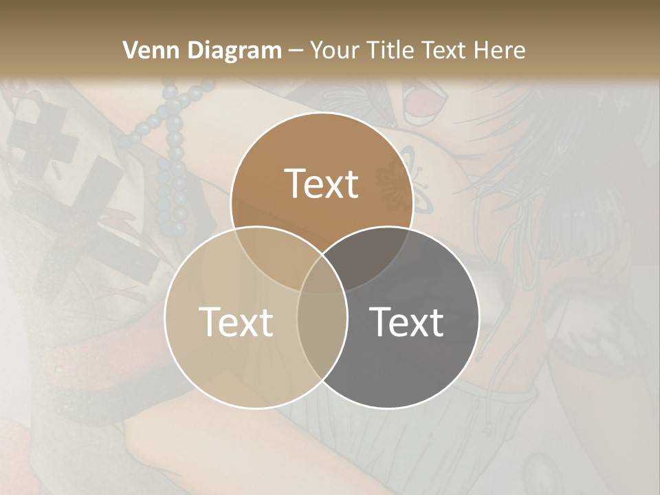 A Couple Of Anime Characters Hugging Each Other PowerPoint Template