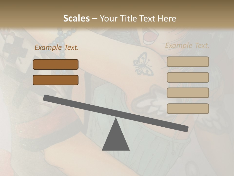 A Couple Of Anime Characters Hugging Each Other PowerPoint Template