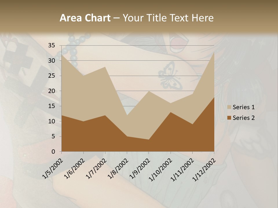 A Couple Of Anime Characters Hugging Each Other PowerPoint Template