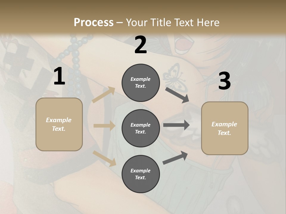 A Couple Of Anime Characters Hugging Each Other PowerPoint Template