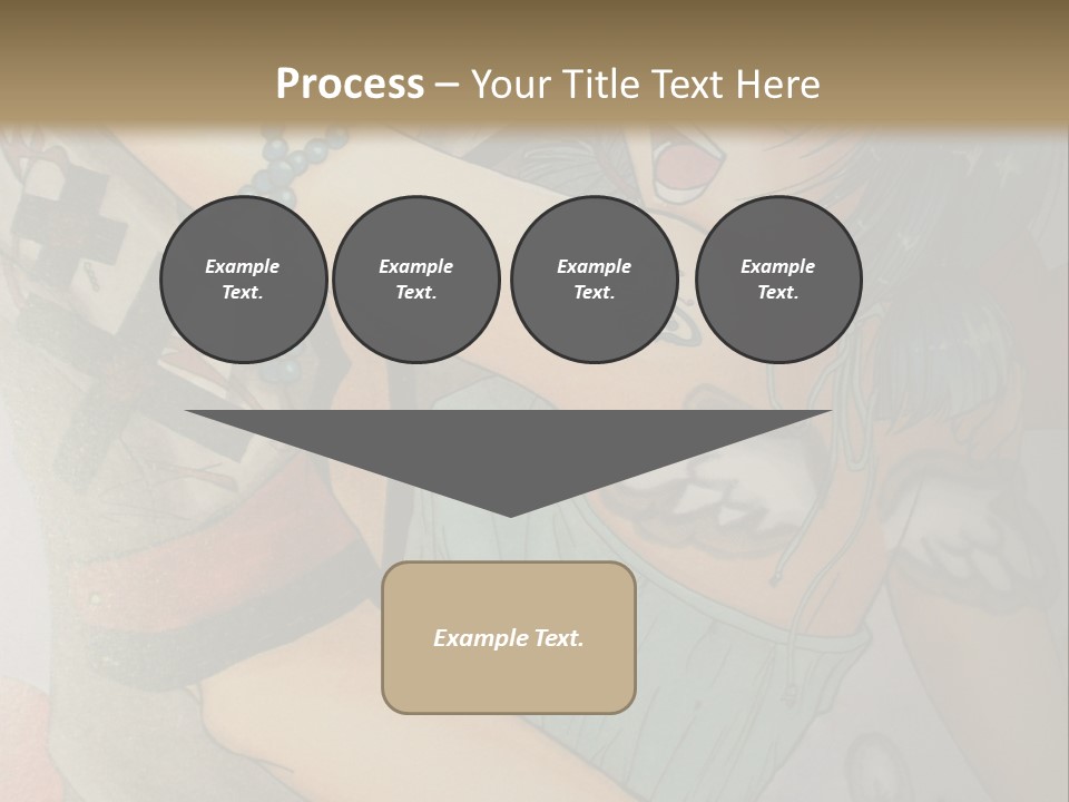 A Couple Of Anime Characters Hugging Each Other PowerPoint Template