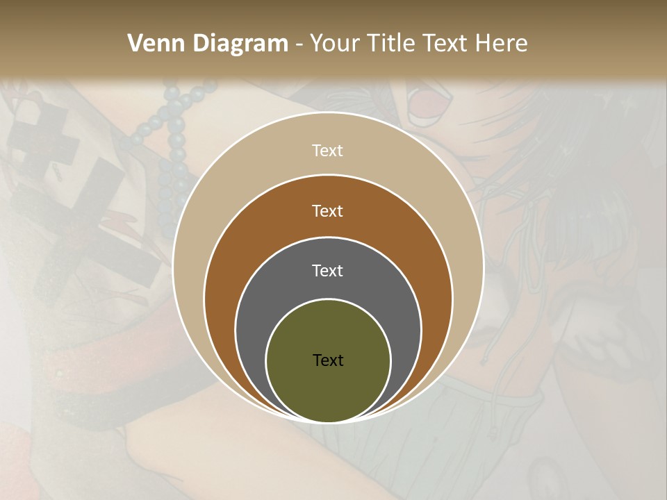 A Couple Of Anime Characters Hugging Each Other PowerPoint Template