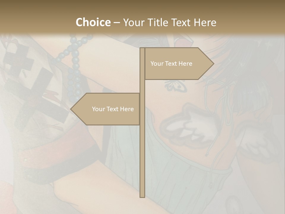 A Couple Of Anime Characters Hugging Each Other PowerPoint Template