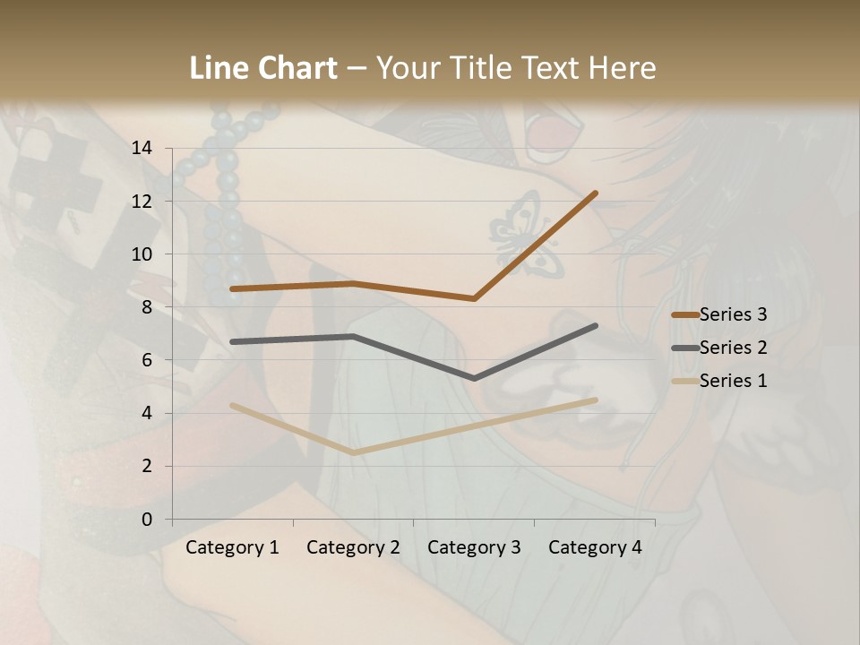 A Couple Of Anime Characters Hugging Each Other PowerPoint Template