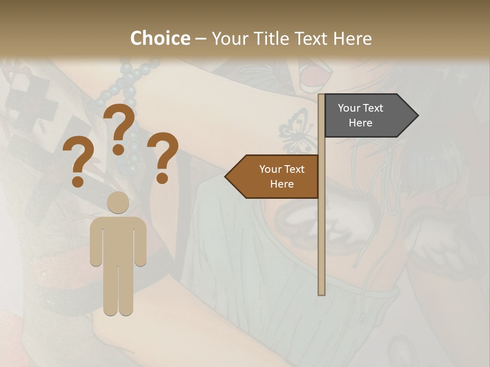 A Couple Of Anime Characters Hugging Each Other PowerPoint Template