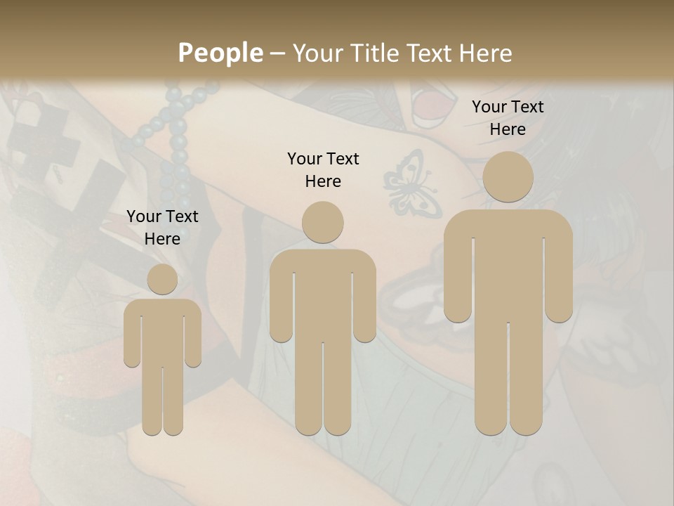 A Couple Of Anime Characters Hugging Each Other PowerPoint Template