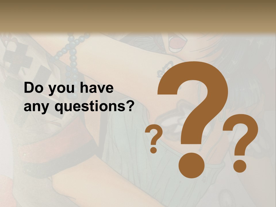 A Couple Of Anime Characters Hugging Each Other PowerPoint Template