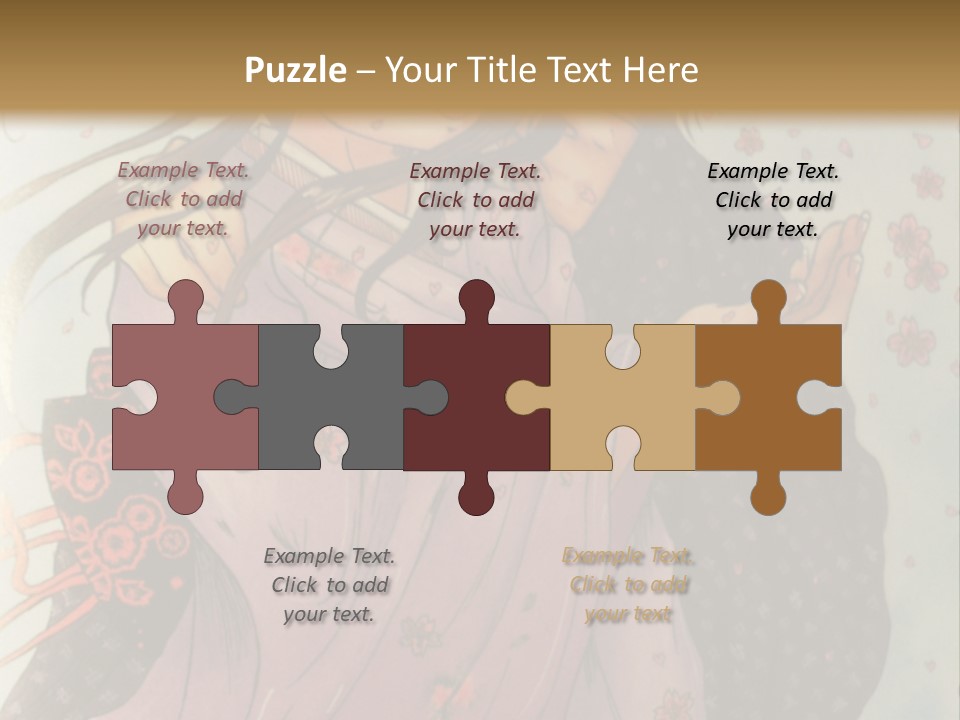 A Couple Of People Are Hugging In A Picture PowerPoint Template