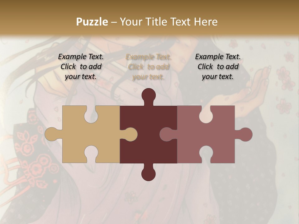 A Couple Of People Are Hugging In A Picture PowerPoint Template