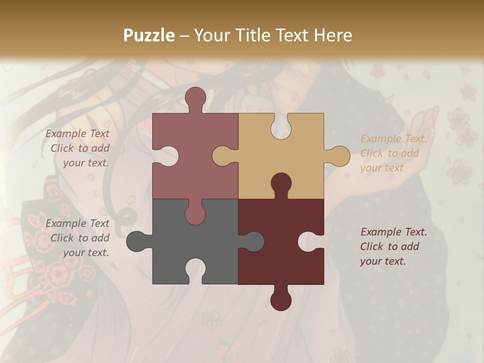 A Couple Of People Are Hugging In A Picture PowerPoint Template