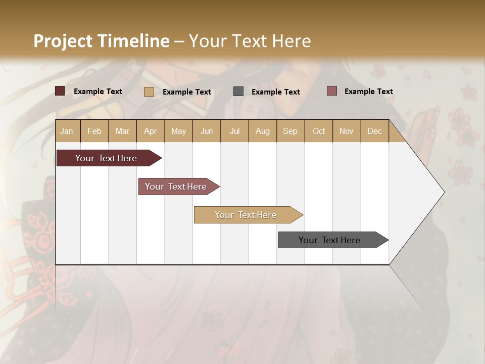 A Couple Of People Are Hugging In A Picture PowerPoint Template