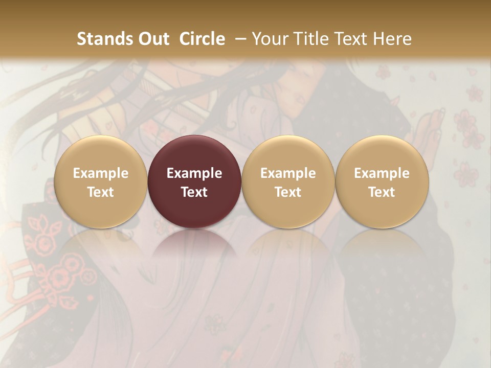 A Couple Of People Are Hugging In A Picture PowerPoint Template