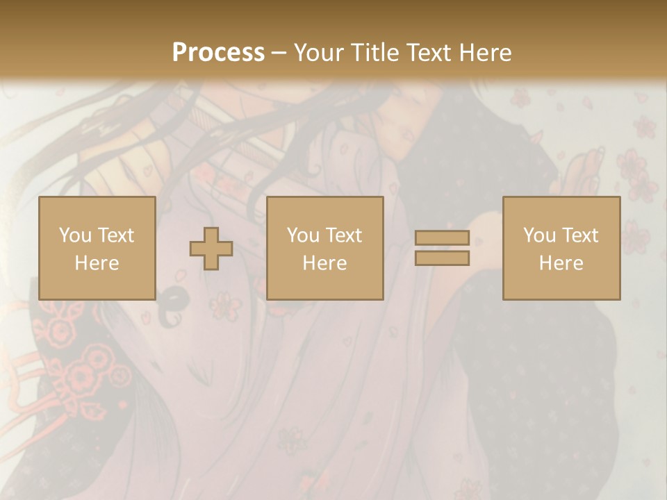 A Couple Of People Are Hugging In A Picture PowerPoint Template